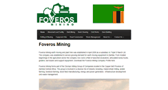 Desktop Screenshot of foverosmining.com