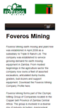 Mobile Screenshot of foverosmining.com